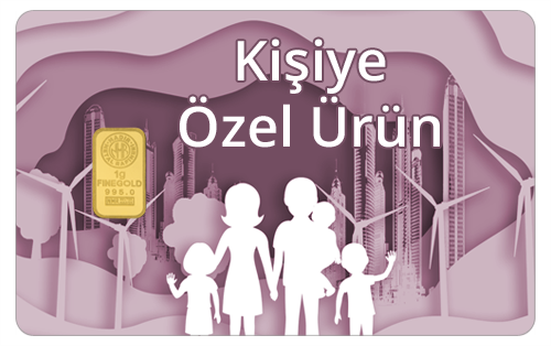 Kişiye Özel 1 Gr Külçe Altın
